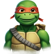 Ninja turtle sticker