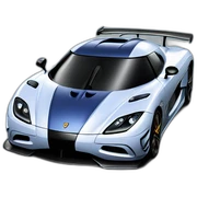 koenigsegg sticker
