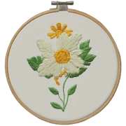 Embroidery sticker