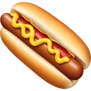 hot dog sticker