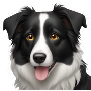 border collie sticker