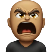 Angry emoji sticker