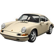 Porsche beige sticker