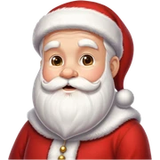 Santa claus sticker