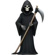 Grim reaper sticker