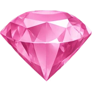 pink diamond sticker