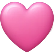 Pink heart sticker