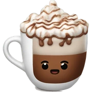 Hot chocolate sticker