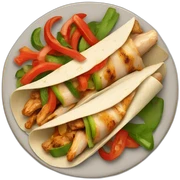 Chicken fajitas sticker