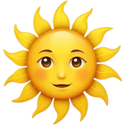Sun  sticker