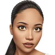 realistic portrait of girl sticker