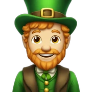 Leprechaun sticker