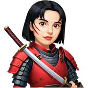 Battle-Ready Samurai sticker