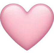 Light pink Heart  sticker