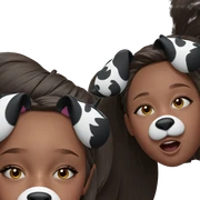 girls with animal ears sticker