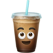 Iced coffee sticker