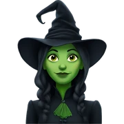 Elphaba wicked sticker