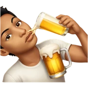 Cerveza Drinker sticker
