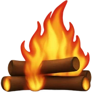 Fire sticker