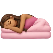 Ariana Grande sleeping sticker