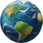 planet earth sticker