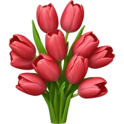 Tulip bouquet  sticker