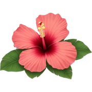hibiscus sticker