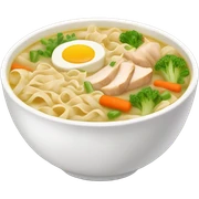 chicken noodles sticker