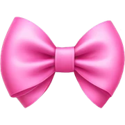 Pink bow  sticker