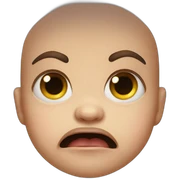 Angry baby sticker