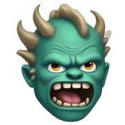 Monster sticker