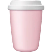 Light pink tumbler without face sticker