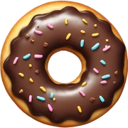 chocolate Donut sticker