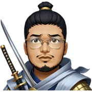 Moonlit Samurai sticker