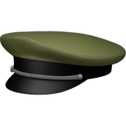 military cap sticker