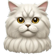 Persian cat sticker