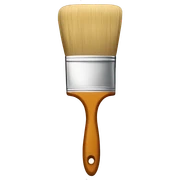 paint brush sticker