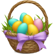 easter basket sticker