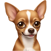 brown chihuahua sticker