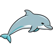 dolphin sticker