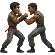 Fighting  sticker