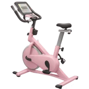light pink stationary bike sticker