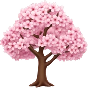 Cherry blossom tree sticker