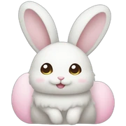 kawaii bunny sticker