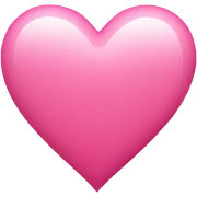 pink heart sticker