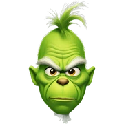 Grinch sticker