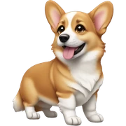 Corgi puppy sticker