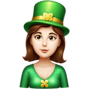 Sparkling Leprechaun sticker