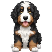 Bernedoodle  sticker