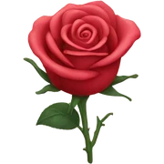 Rose sticker